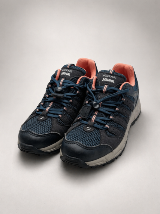 Meindl Sneakers 31 Navy blue and peach