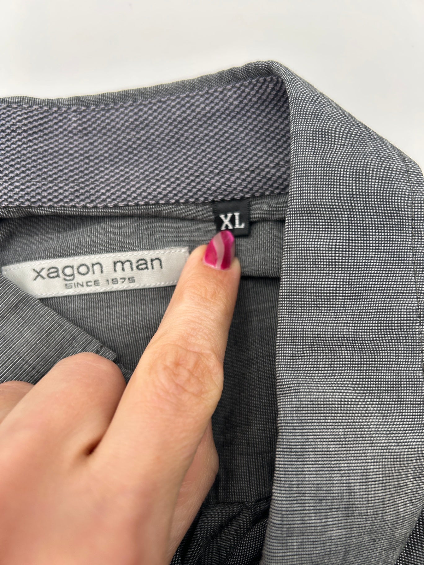 Xagon Man Shirt XL Gray