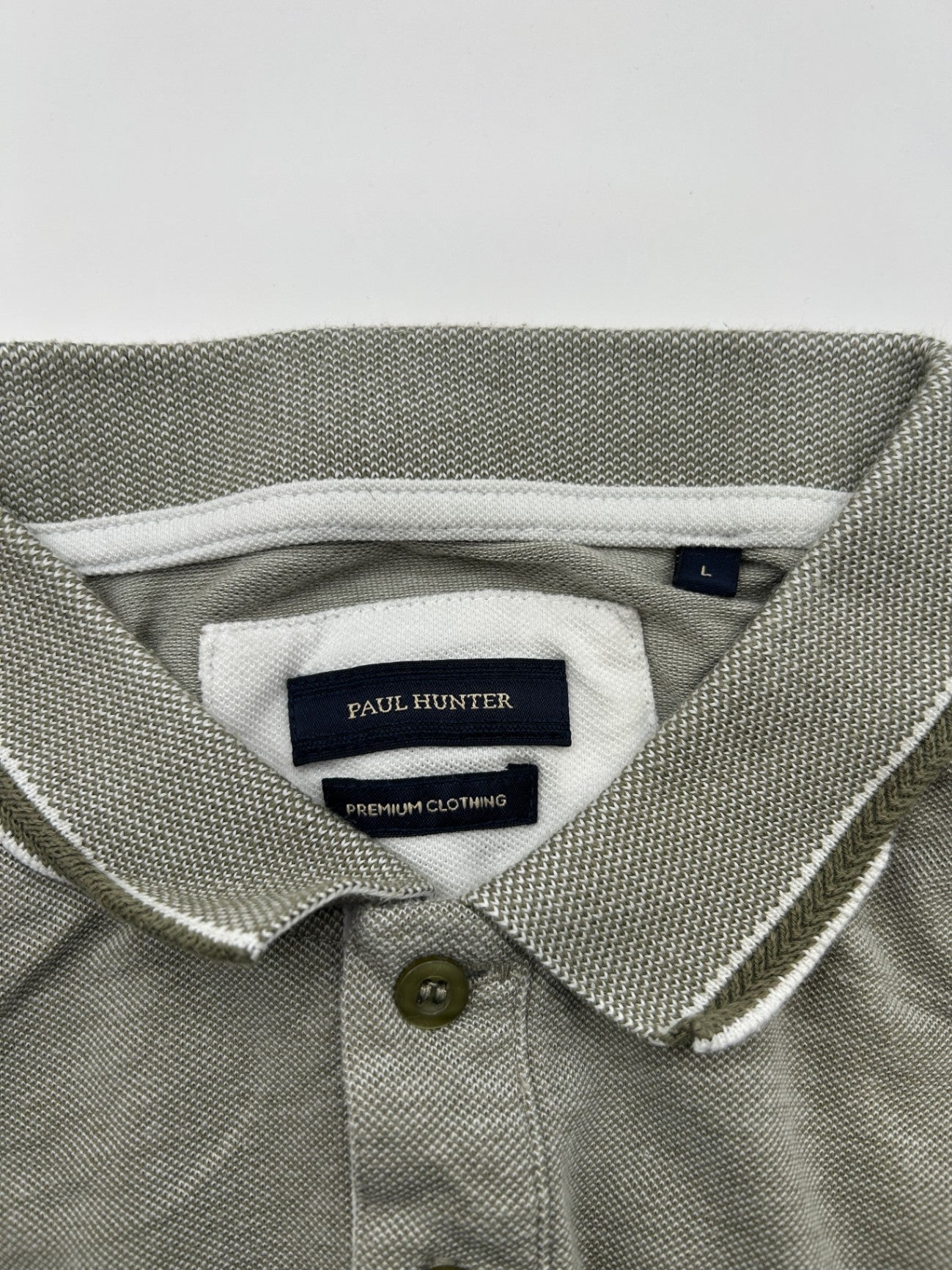 Paul Hunter Polo Shirt L Gray