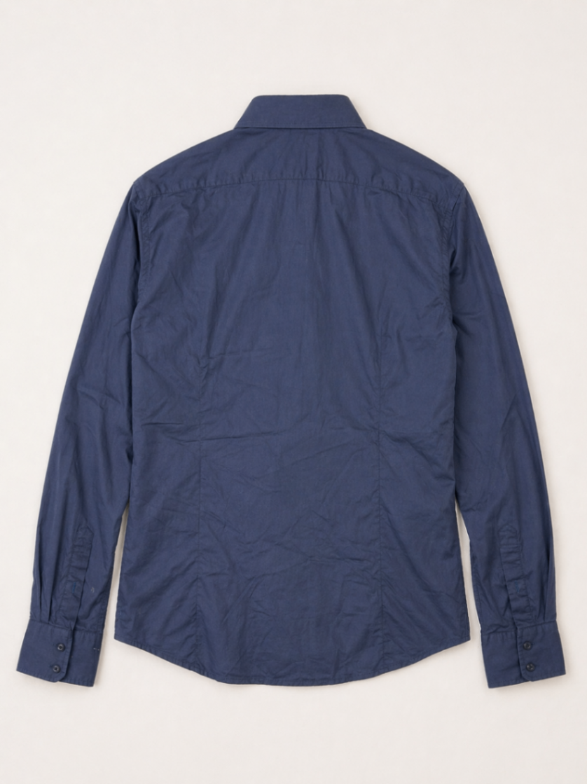 Xagon Man Dress Shirt XL Blue