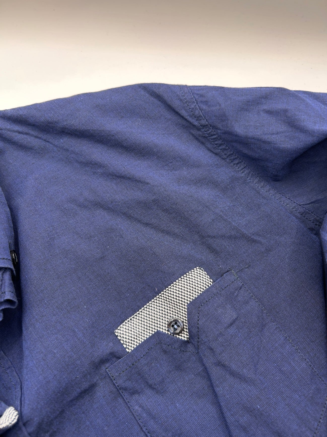 Xagon Man Dress Shirt XL Blue