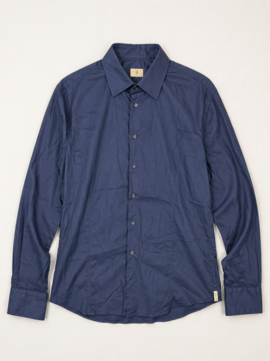 Xagon Man Dress Shirt XL Blue