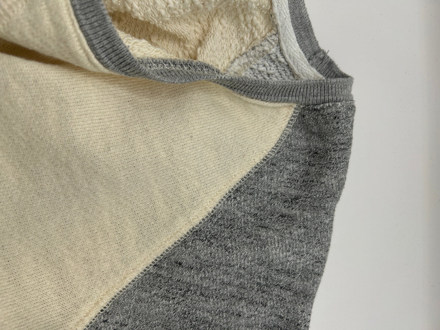 Lager 157 Sweater Cream and Gray