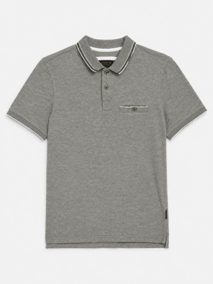 Paul Hunter Polo Shirt L Gray