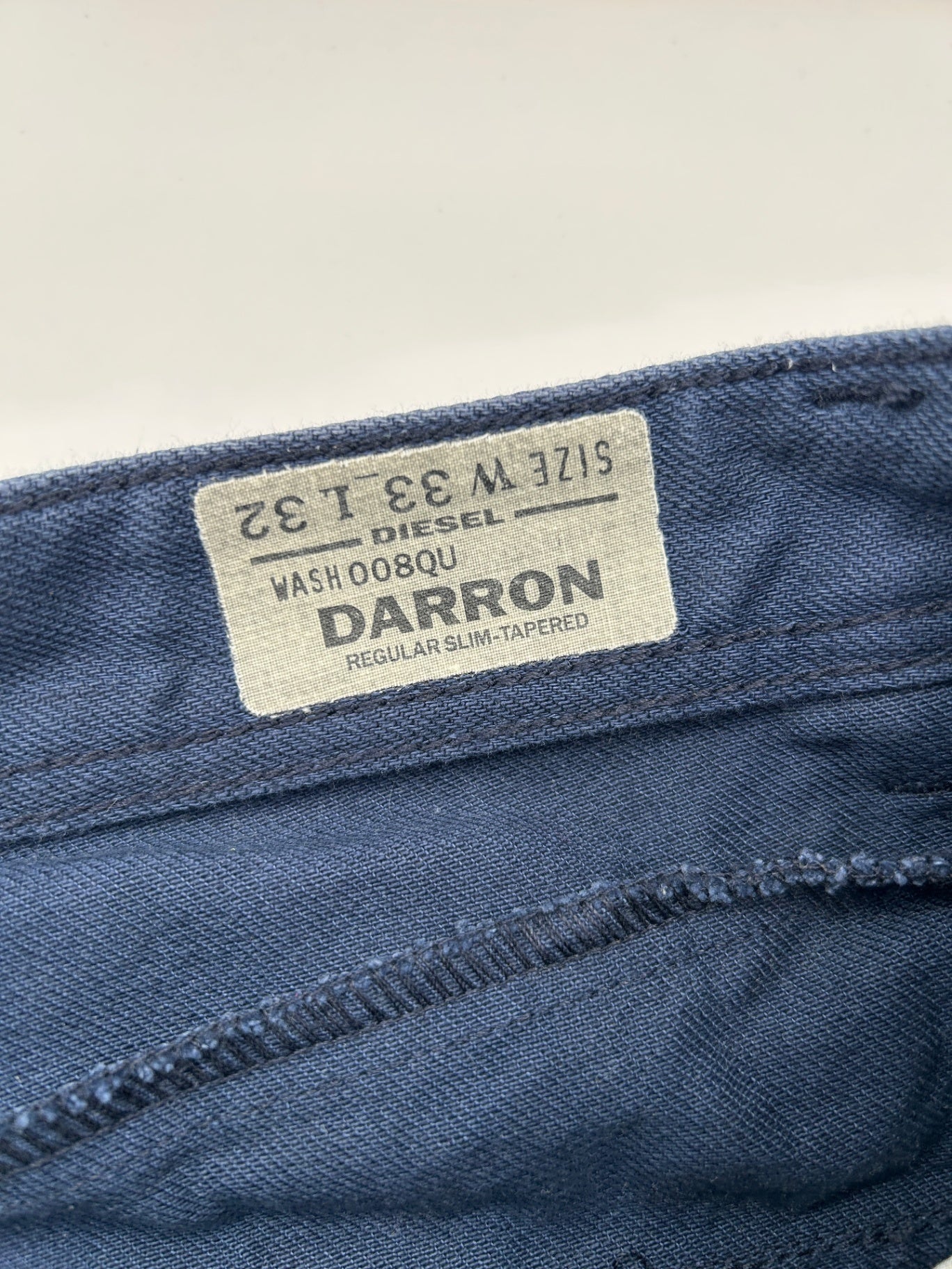 Diesel 'Darron' Jeans 33/32 Blue