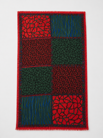Unknown Scarf Red and green