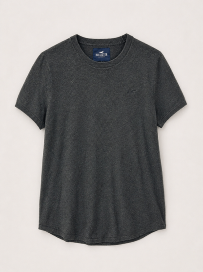 Hollister Shirt L Dark Gray