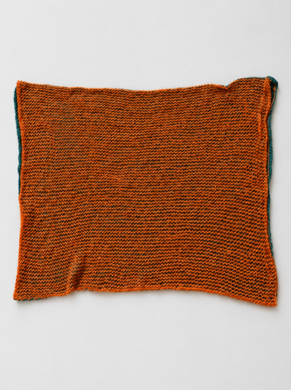 Unknown Scarf Orange and Blue