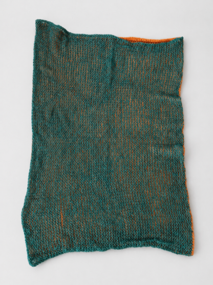 Unknown Scarf Orange and Blue