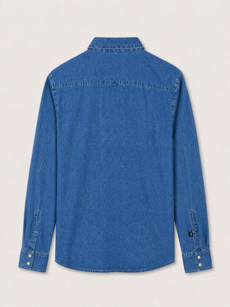 Cotton Club Shirt Blue