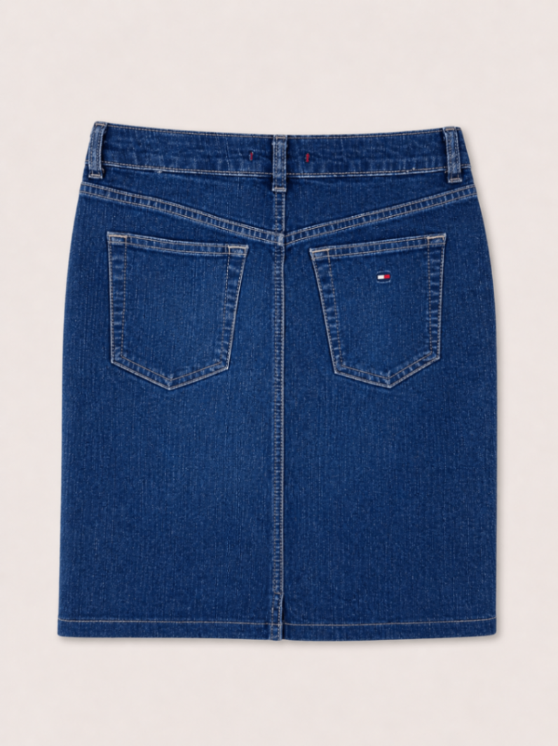 Tommy Hilfiger Jeans Skirt Dark Blue