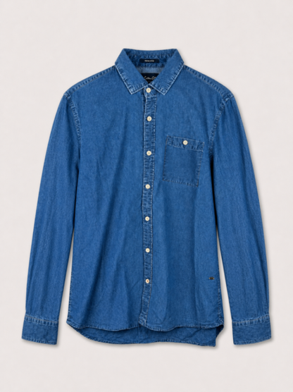 Cotton Club Shirt Blue