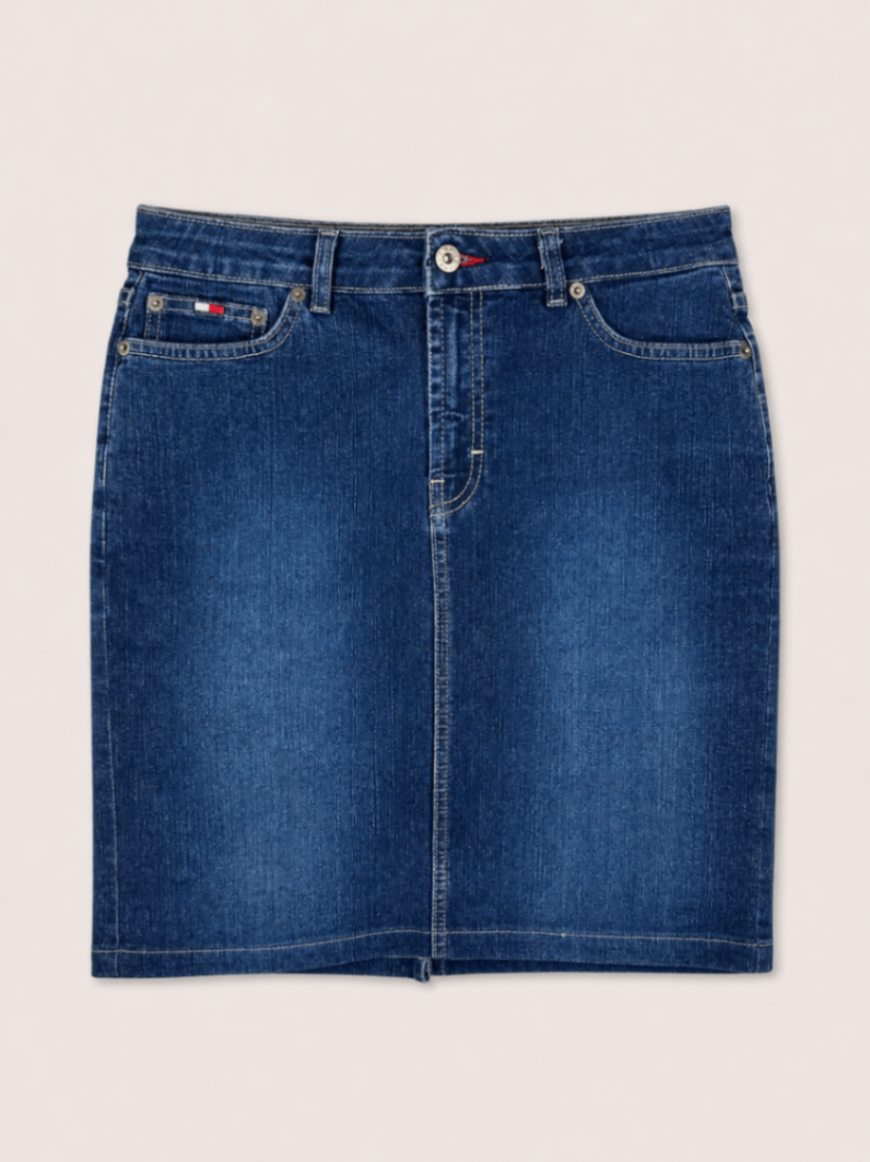 Tommy Hilfiger Jeans Skirt Dark Blue