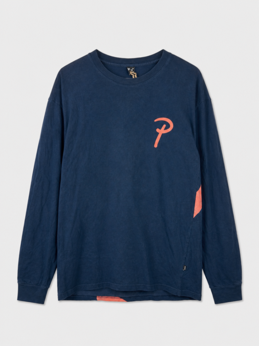 Patta - Long Sleeve T-Shirt - Navy - size: L
