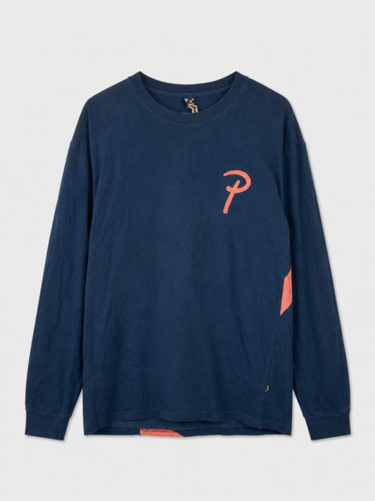 Patta - Long Sleeve T-Shirt - Navy - size: L