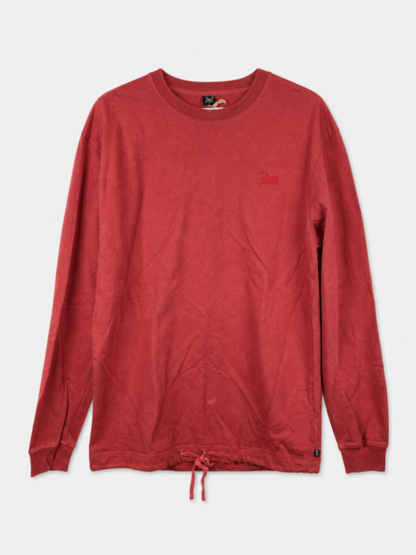Patta - Long Sleeve T-Shirt - Red - size: XL
