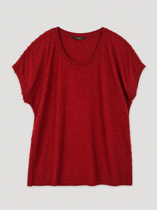 ONLY T-Shirt S Red