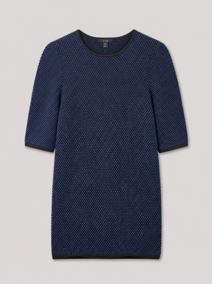 COS Dress S Blue and black