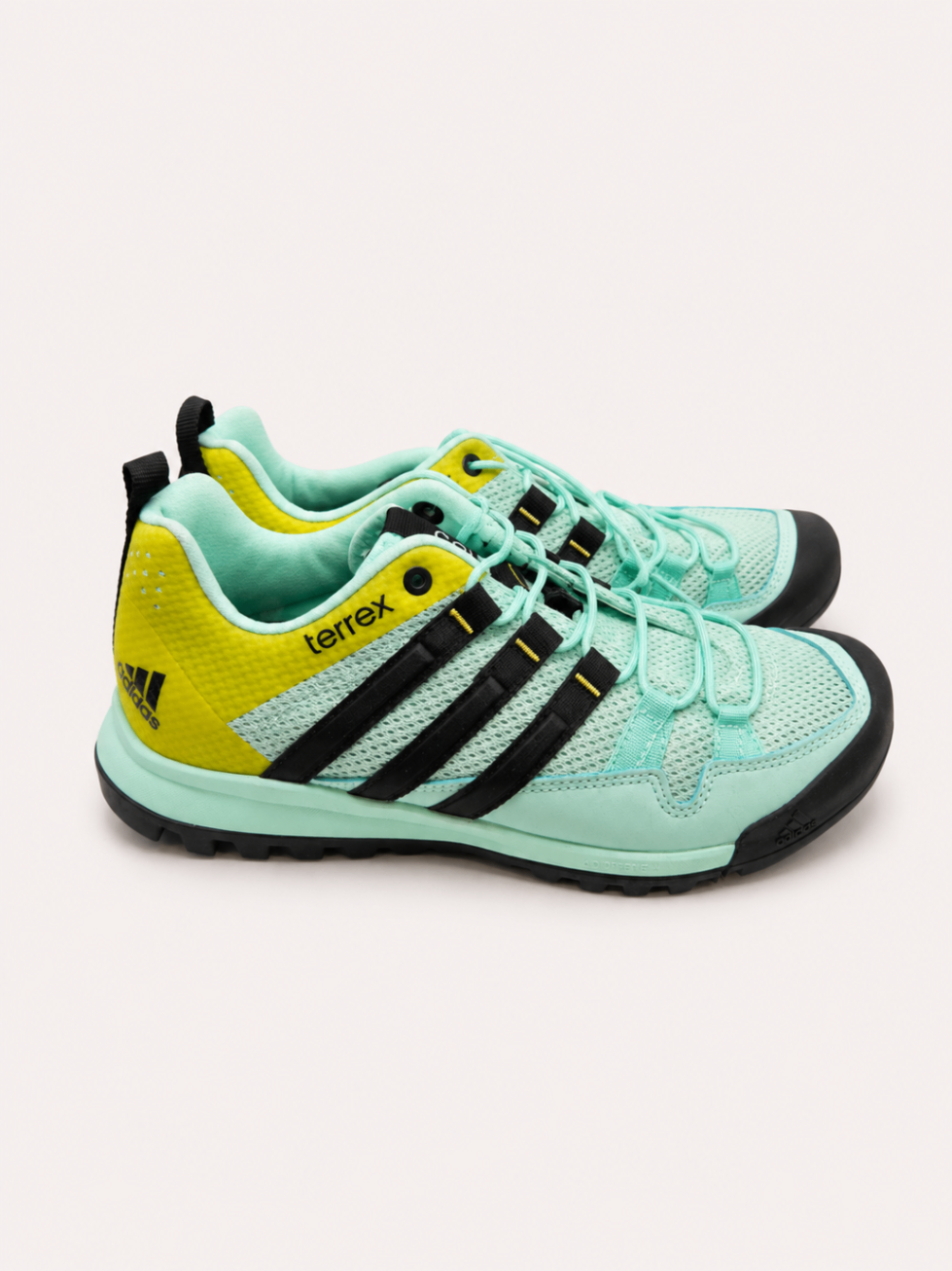 Adidas Sneakers 4 Mint green and yellow