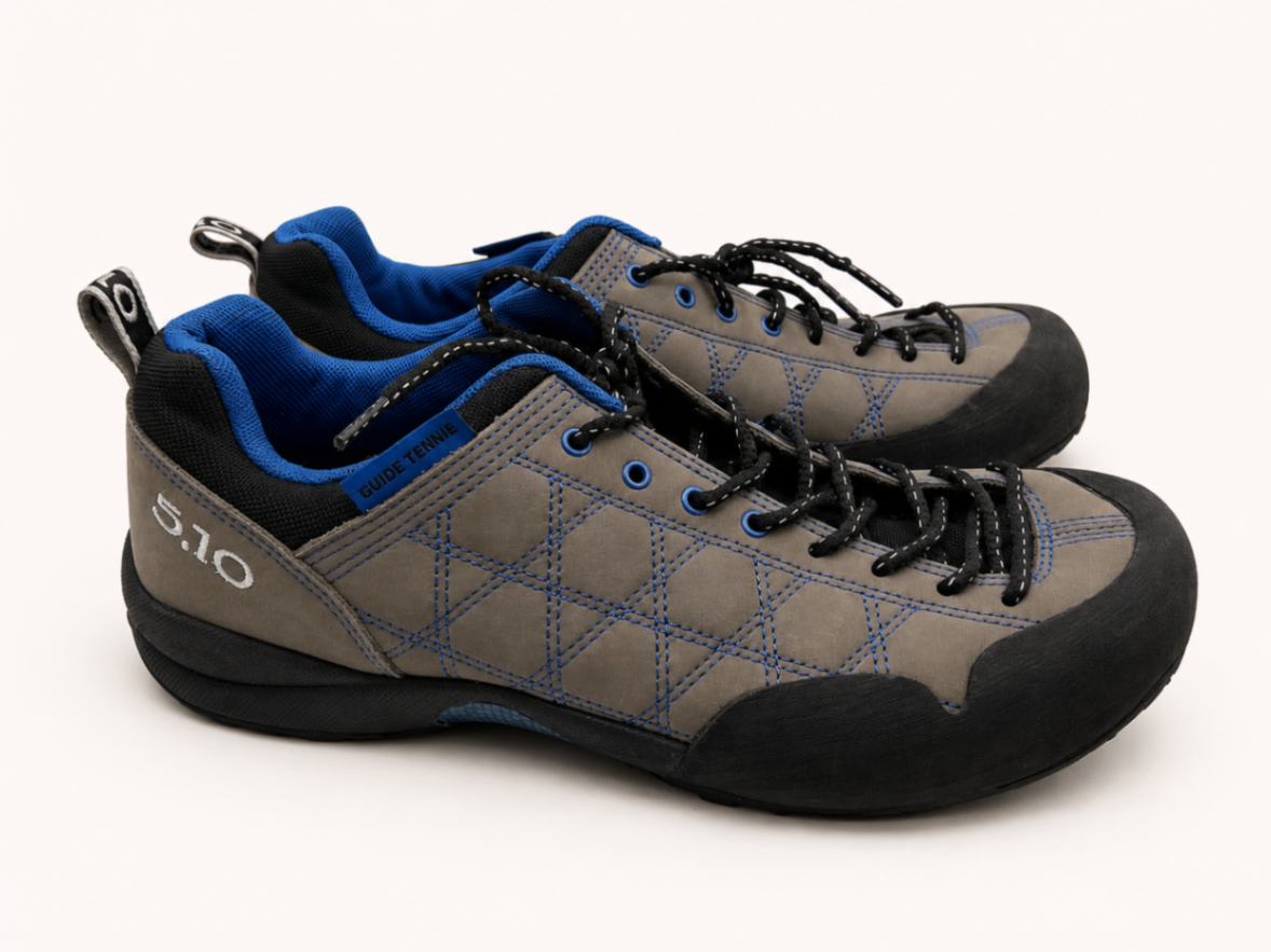 Adidas Climbing Shoes 42.5 Gray and Blue