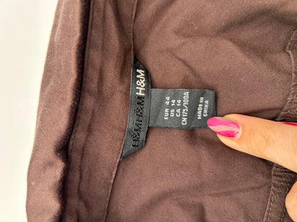 H&M Blouse 44 Brown
