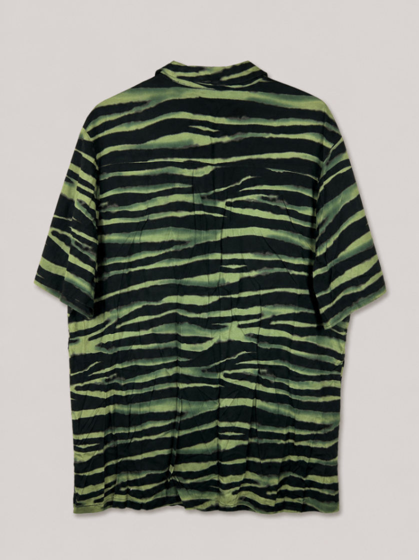 ASOS DESIGN - Shirt - Green And Black - size: XL