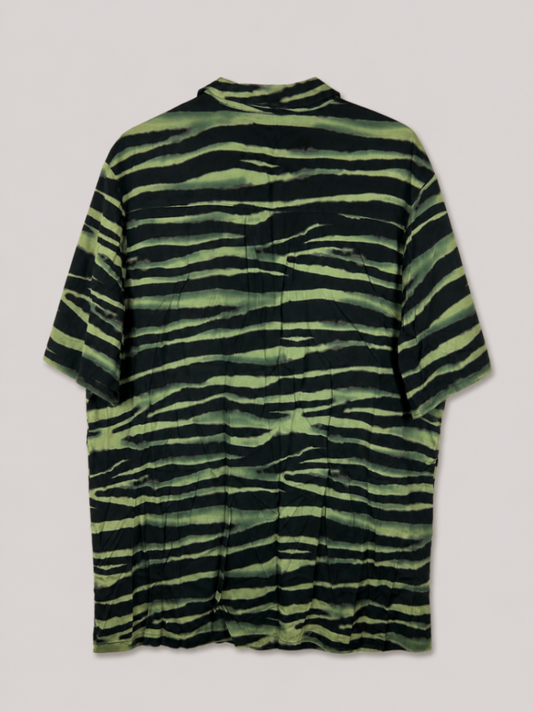 ASOS DESIGN - Shirt - Green And Black - size: XL