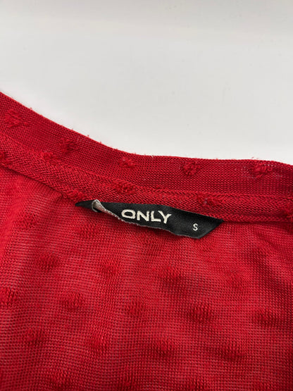 ONLY T-Shirt S Red