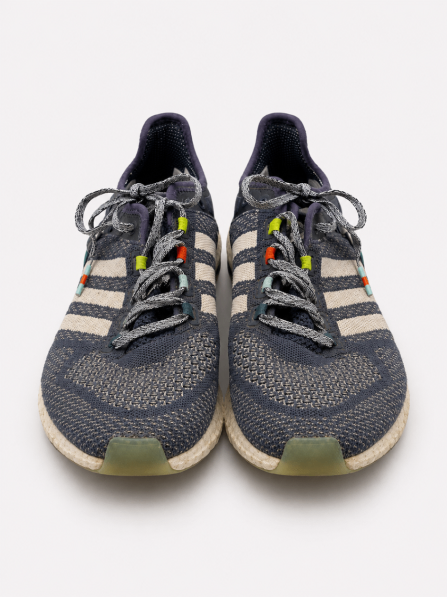 adidas Sneakers Navy Blue and Cream White