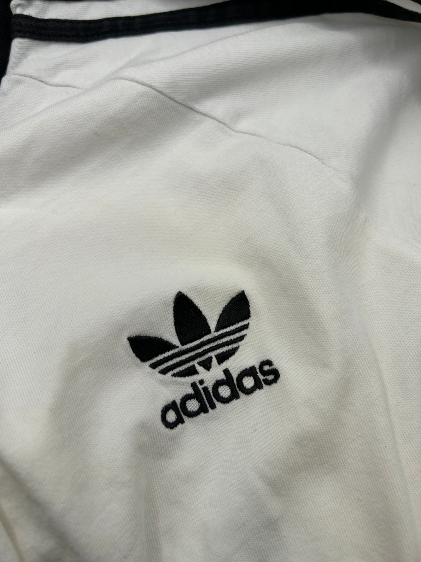 adidas T-Shirt M White and Black
