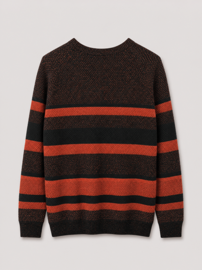 EDC Esprit Sweater Large Black and Orange