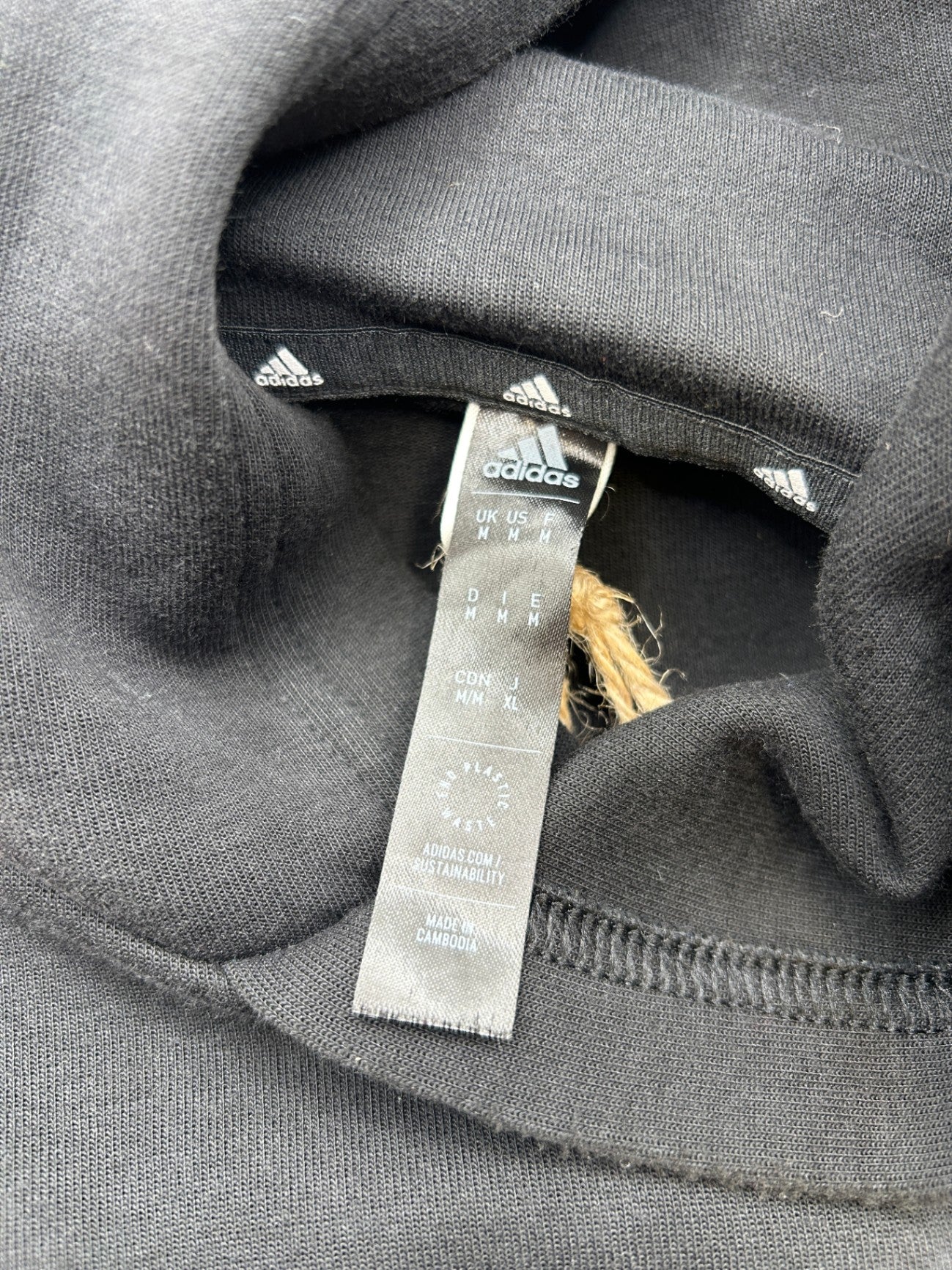 adidas Hoodie M Black