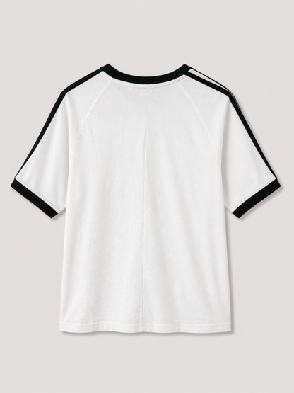 adidas T-Shirt M White and Black