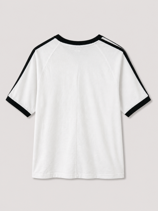 adidas T-Shirt M White and Black