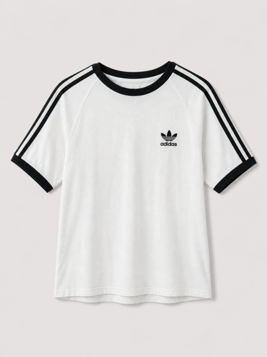 adidas T-Shirt M White and Black