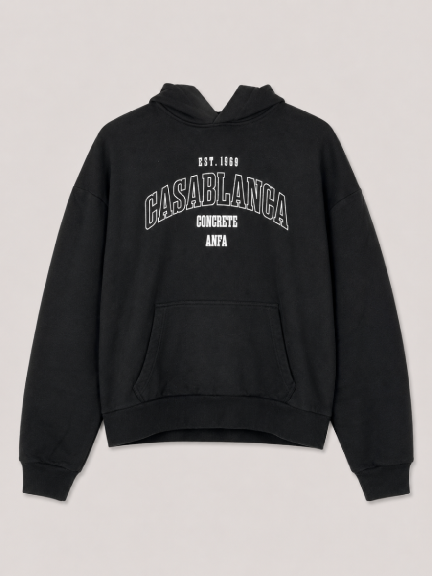 Casablanca - Hoodie - Black - size: L