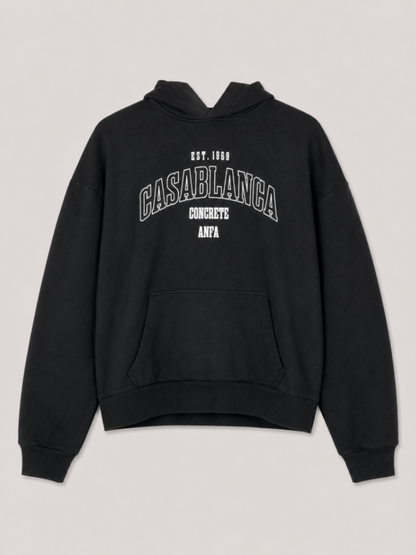 Casablanca - Hoodie - Black - size: L