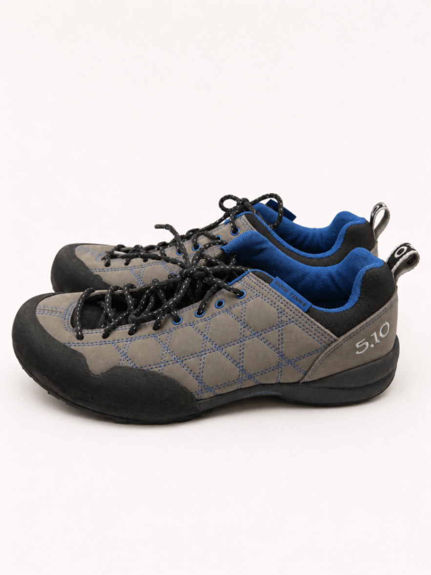 Adidas Climbing Shoes 42.5 Gray and Blue