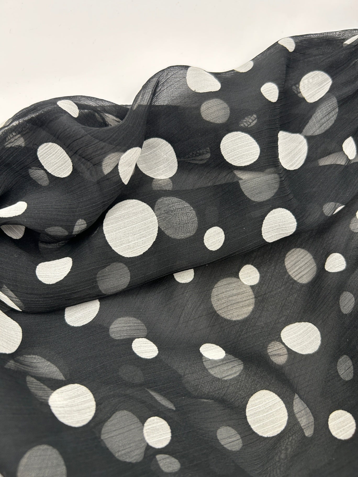 NA-KD Dress Black with white polka dots