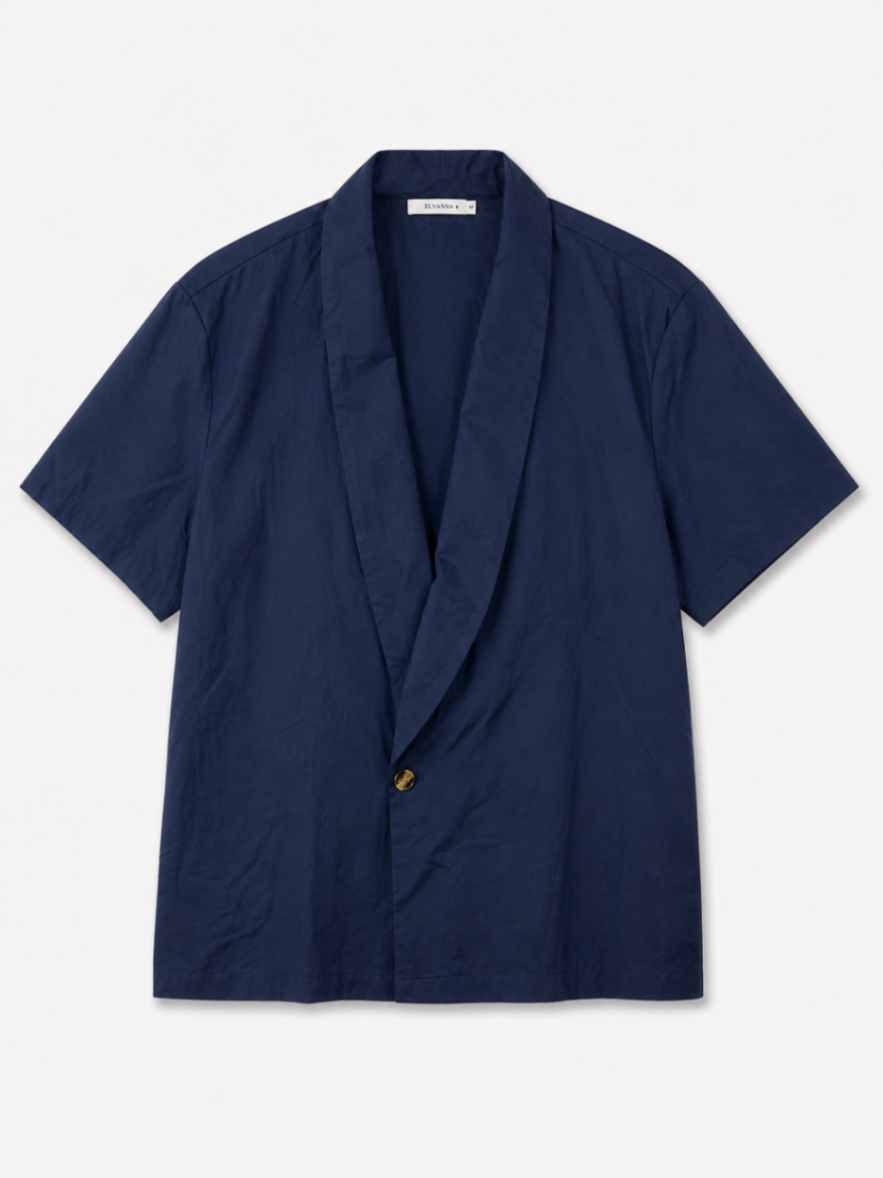 Z Man - Kimono Shirt - Navy - size: XL