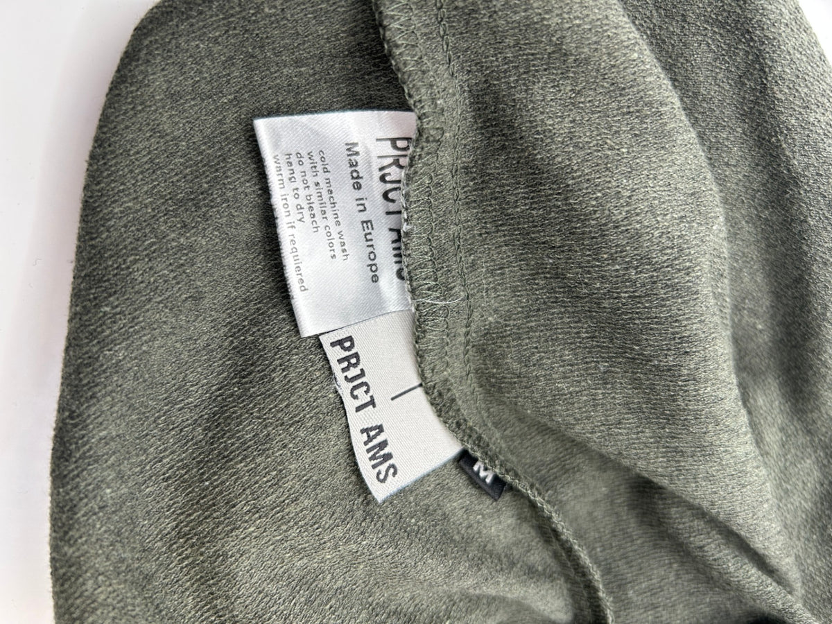 PRJCT AMS - Henley Shirt - Green - size: M