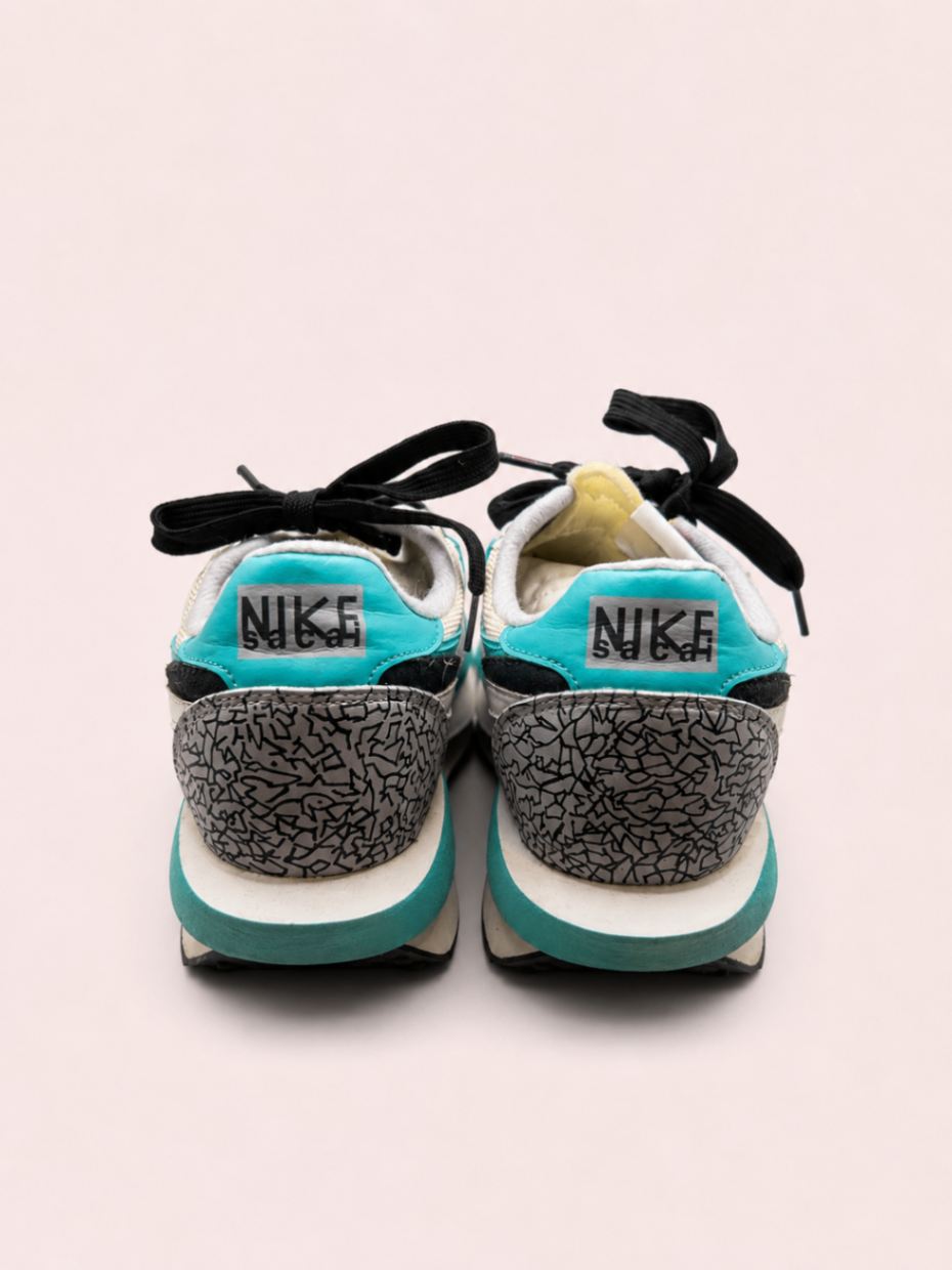 Nike Sneakers White, Black, Turquoise, Light Gray