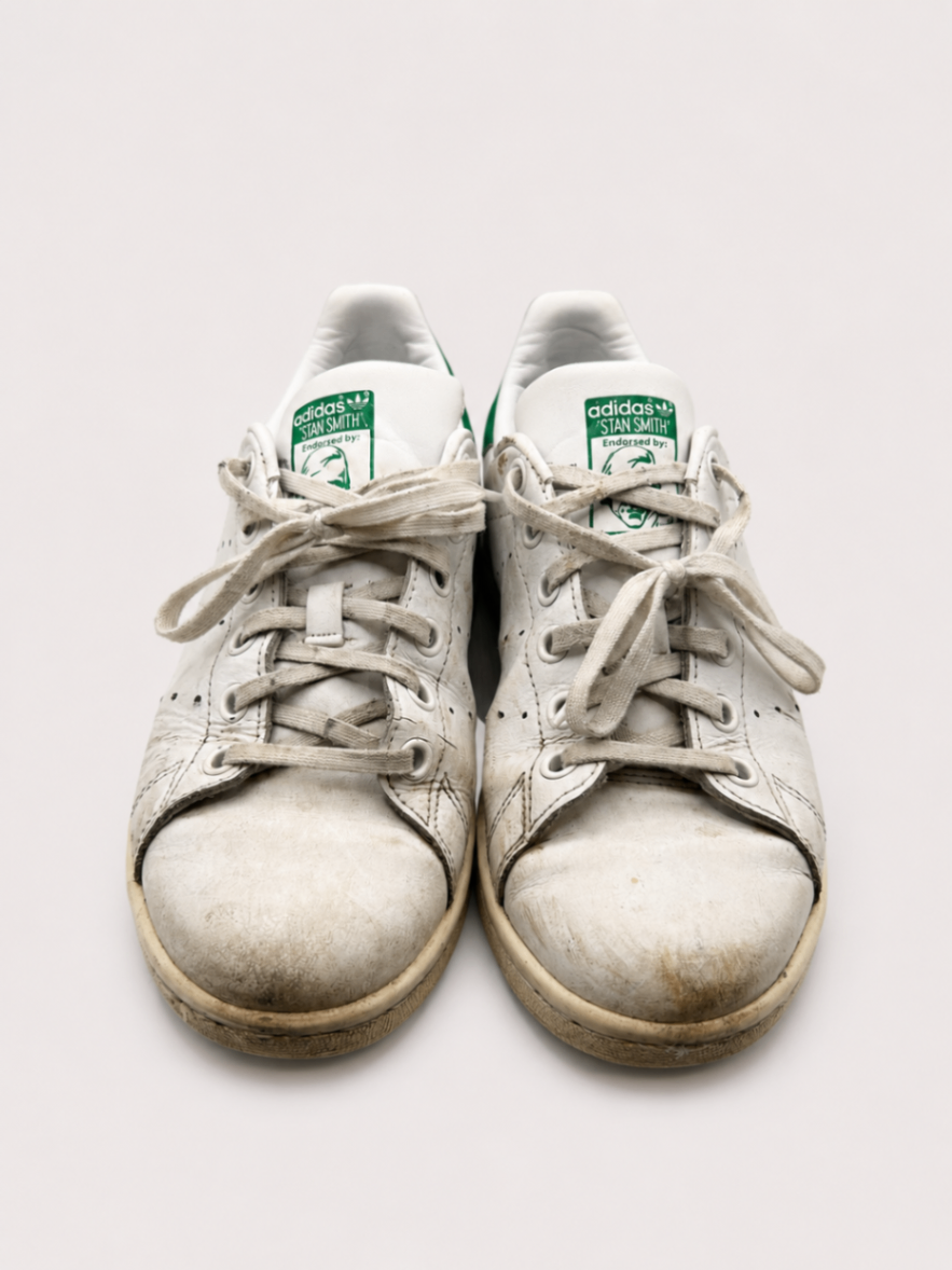 Adidas Sneakers White with green accents
