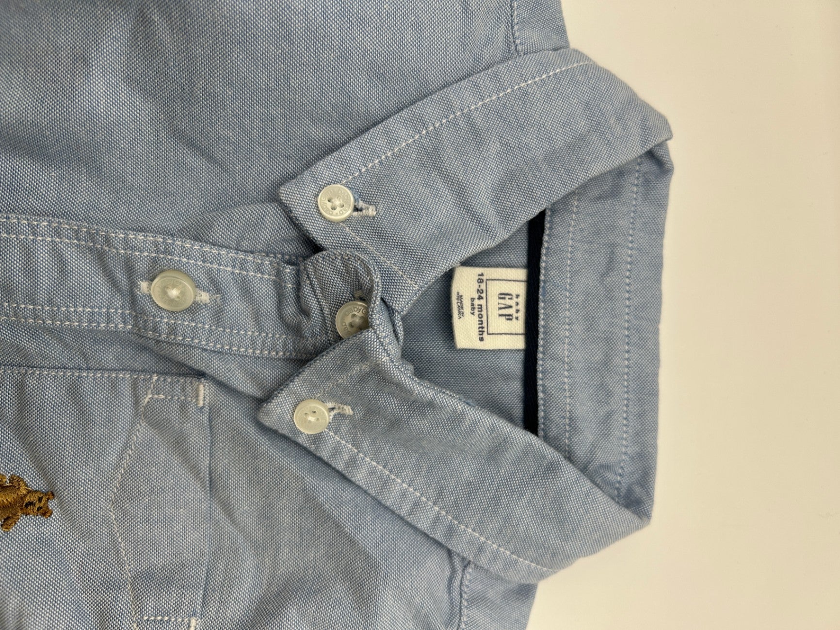 GAP Romper Light Blue
