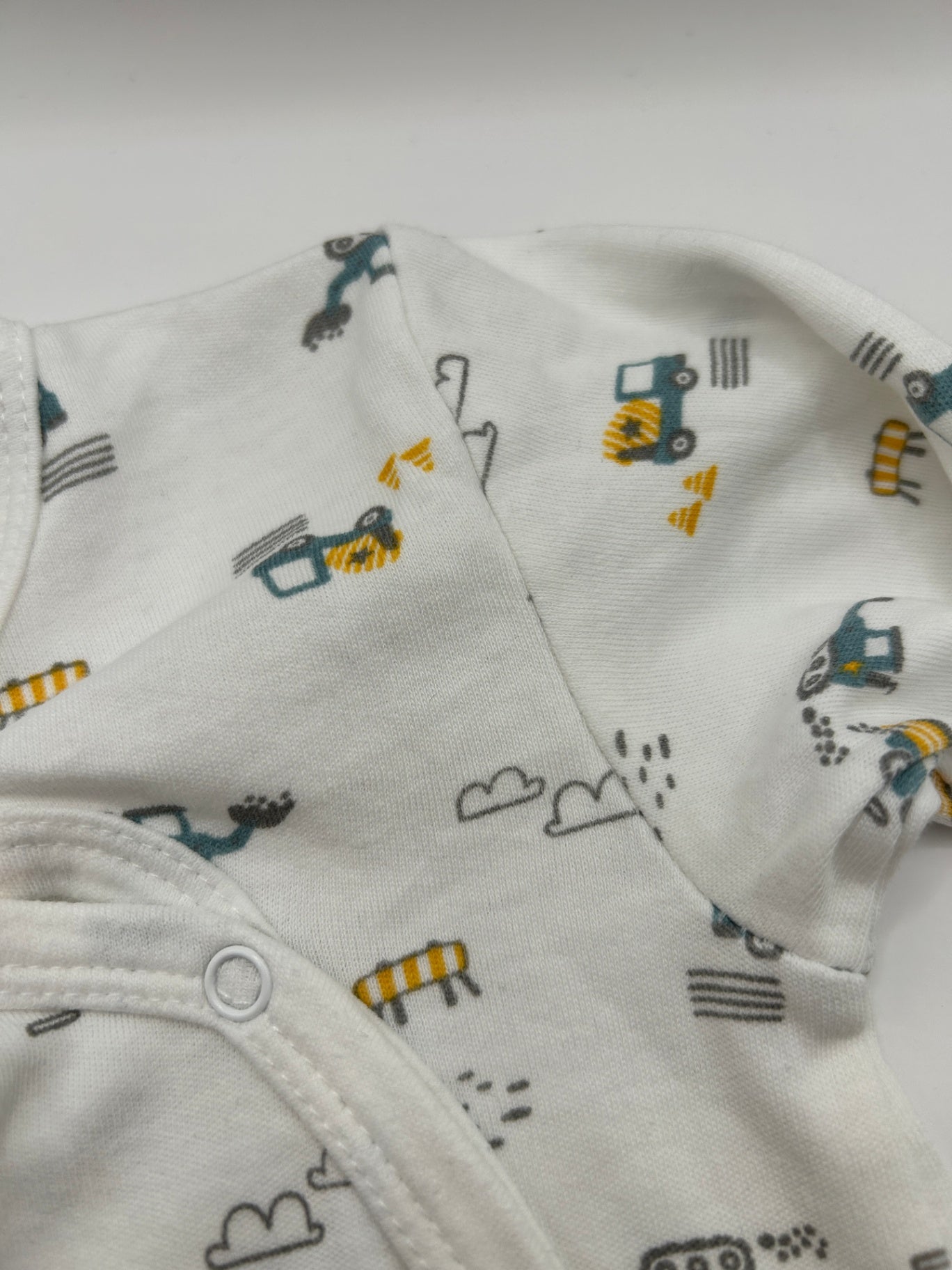 Pusblu Sleepwear White with multicolor print
