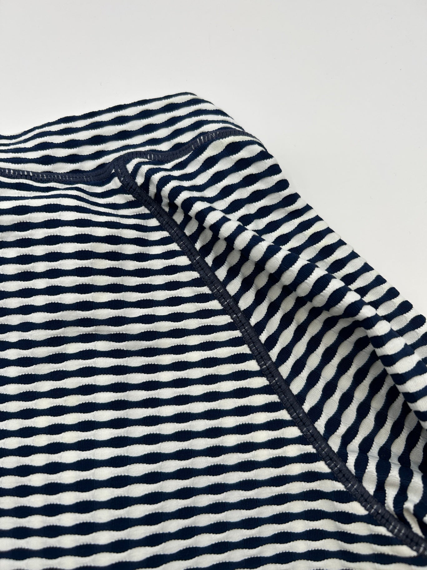 Unknown Long Sleeve T-Shirt Navy and White