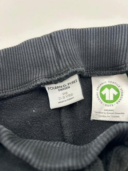 Polarn O. Pyret Sweatpants Black- Size 2-3