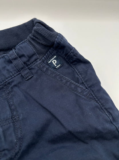 Polarn O. Pyret Shorts Navy blue - Size 1-1.5