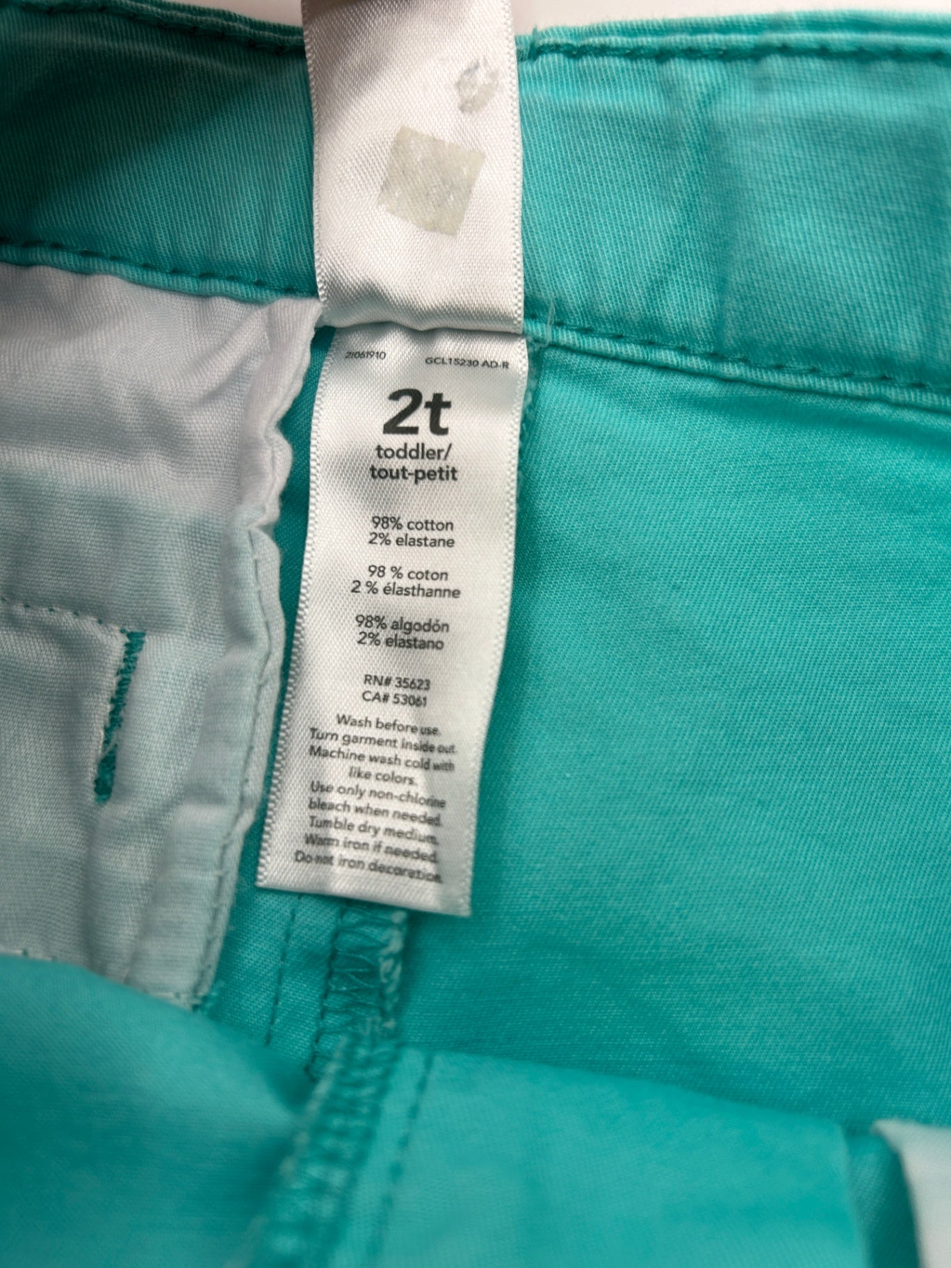 Carter's Shorts Turquoise