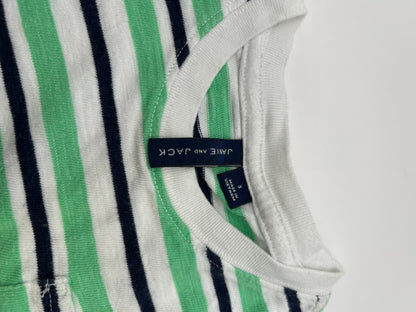 Janie and Jack T-Shirt Green, White, Black